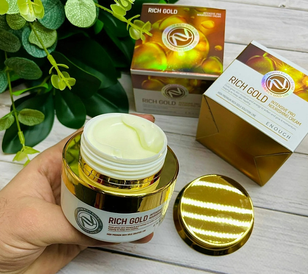 Крем для лица питательный с золотом Rich Gold Intensive Pro Nourishing, 50 мл